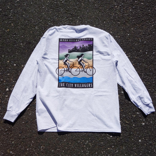 CITY VILLAGERS L/S TEE ASH