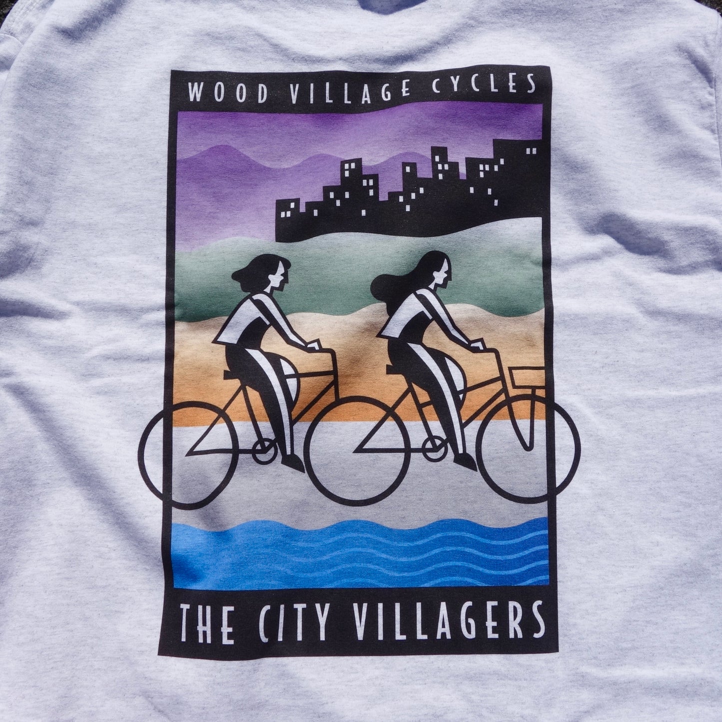 CITY VILLAGERS L/S TEE ASH