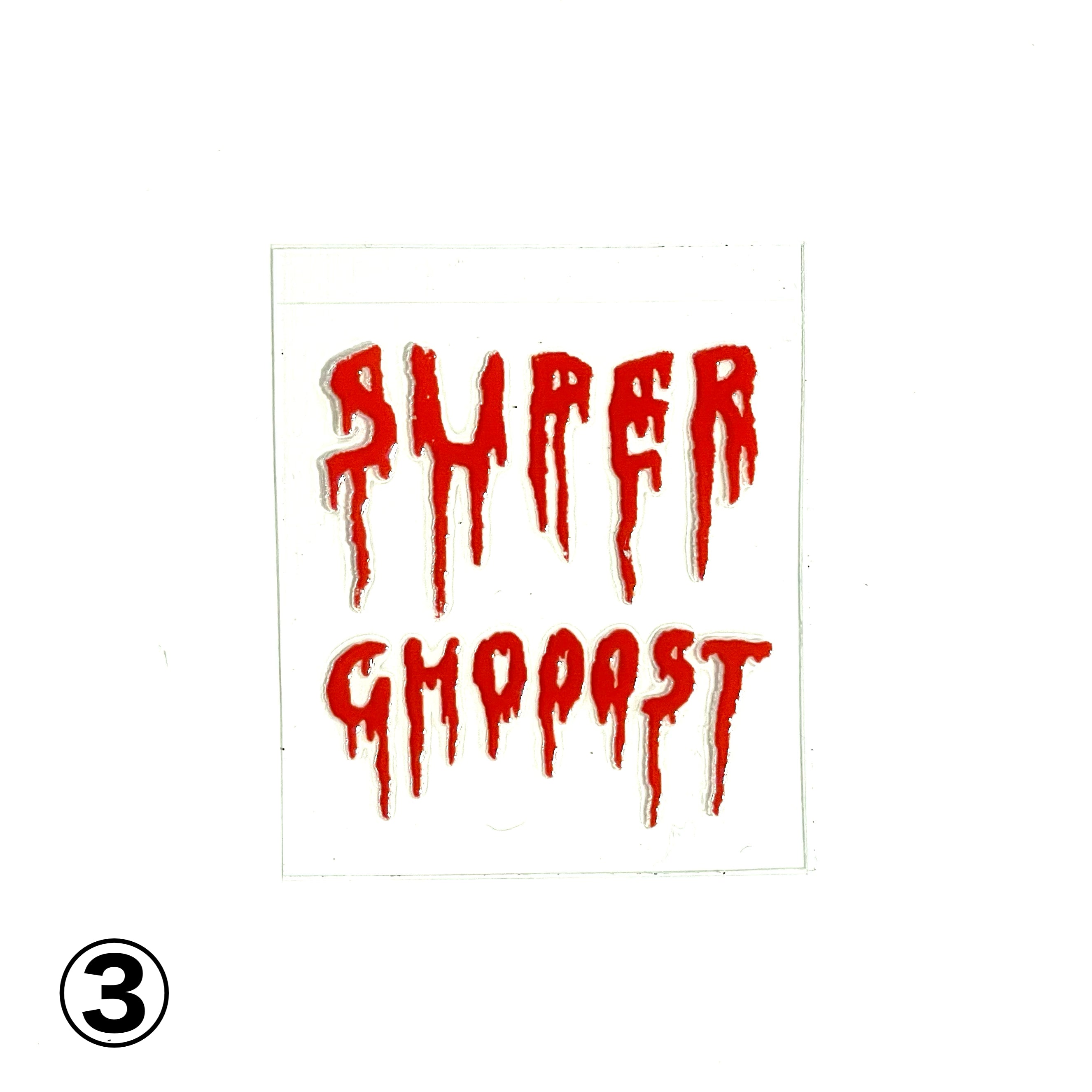 GHOOOST STICKERS