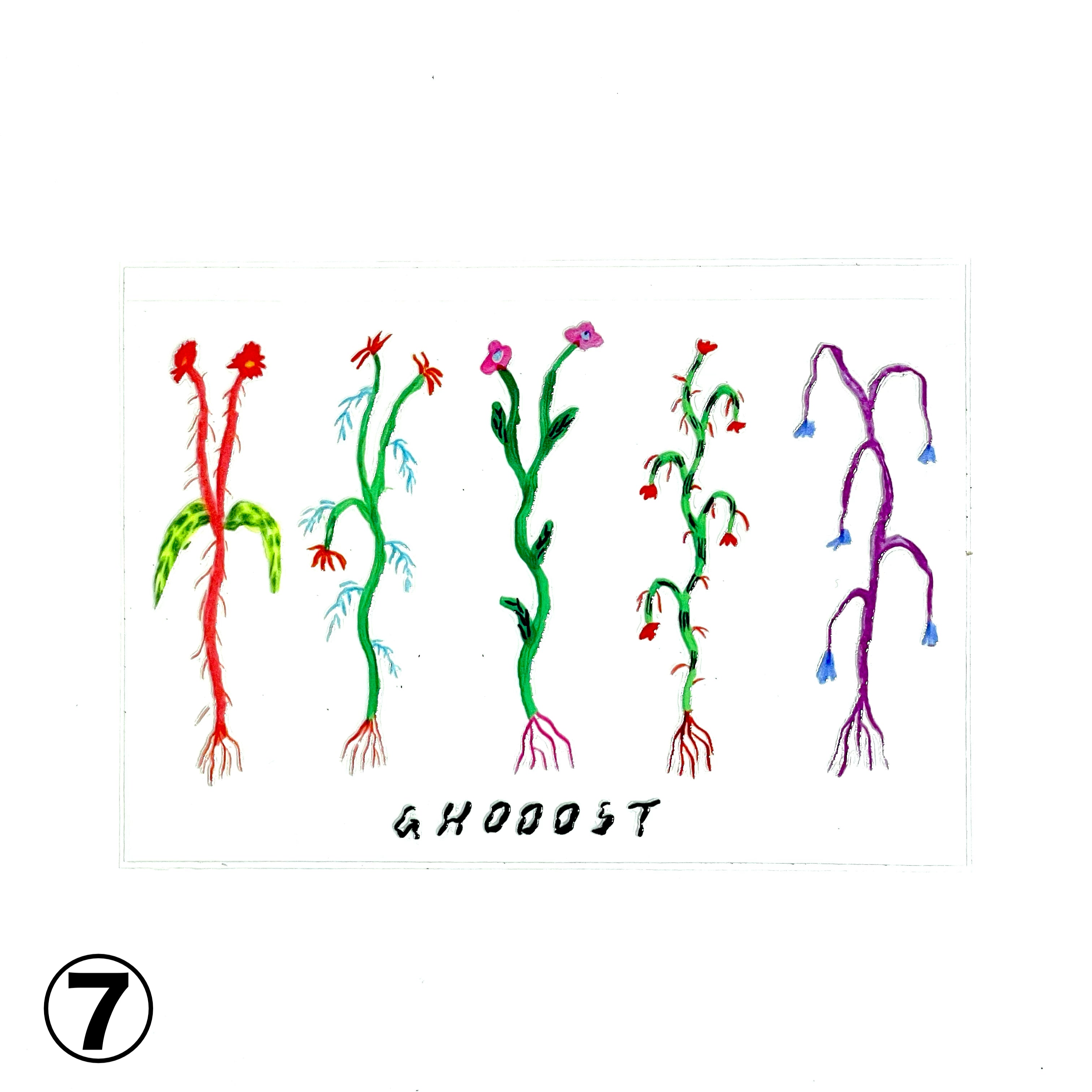 GHOOOST STICKERS
